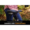 image:imageBuzz Memory Foam Bike Seat for eBikes Comfortable Padded Bicycle Saddle ShockAbsorbing Replacement Seat for Commuting and Everyday Riding Black