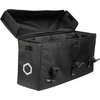image:imageBuzz Rear Rack Cargo Carrier for eBike Rack Waterproof Foldable Bike Cargo Bag with Reflective Panels Collapsible Rear Rack Storage Carrier for Commuting Groceries and Gear Black