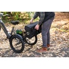 image:imageBuzz Rear Rack Cargo Carrier for eBike Rack Waterproof Foldable Bike Cargo Bag with Reflective Panels Collapsible Rear Rack Storage Carrier for Commuting Groceries and Gear Black