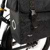 image:imageBuzz Rear Rack Cargo Carrier for eBike Rack Waterproof Foldable Bike Cargo Bag with Reflective Panels Collapsible Rear Rack Storage Carrier for Commuting Groceries and Gear Black
