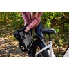 image:imageBuzz Rear Rack Pannier Bag for eBike Rack Waterproof Expandable Bike Cargo Bag with RollTop Closure Reflective Commuter Storage with Shoulder Strap for Gear and Groceries Black