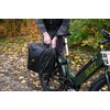 image:imageBuzz Rear Rack Storage Bin for eBike Rack Foldable Bike Cargo Bin with Waterproof Cover and Reflective Panels Collapsible Rear Rack Basket for Groceries Bags and Gear Black