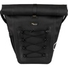 image:imageBuzz Rear Rack Pannier Bag for eBike Rack Waterproof Expandable Bike Cargo Bag with RollTop Closure Reflective Commuter Storage with Shoulder Strap for Gear and Groceries Black