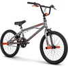 image:imageHuffy Revolt Freestyle BMX Bike 20 Inch Wheels Steel Frame 360 Rotor Detangler Front amp Rear Brakes 4 Freestyle Pegs SingleSpeed Trick Bike for Kids Teens and Beginner Park amp Street Riders