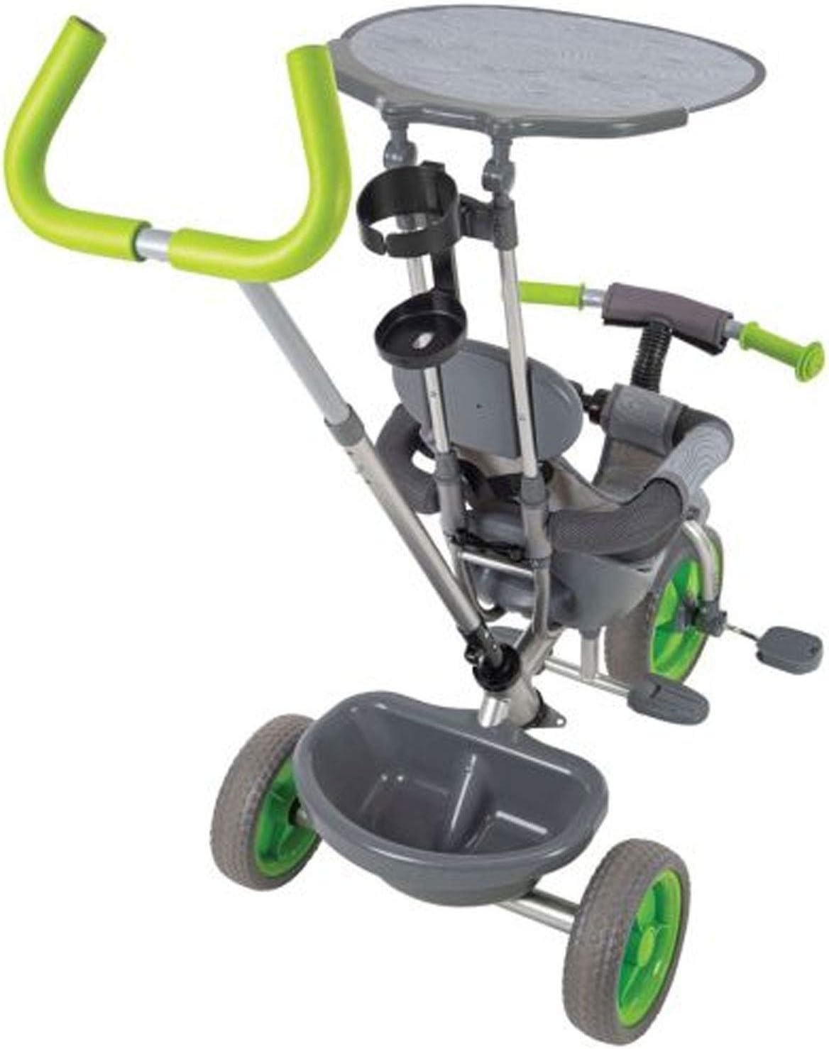 image:imageHuffy Malm 4in1 Toddler Push Bike Trike for Kids Learning Tricycle for Toddlers Adjustable Push Handle Grows with Your Kid Multiple Options and Colors Available Removable Canopy Storage Bin