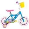 image:imageHuffy 12 Peppa Pig Kids Bike with Front Basket Stickers and Bell