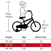 image:imageHuffy 16 Disney Frozen Kids Bike with 3D Mirror Fits Riders 4248
