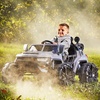 image:imageHuffy Bicycle Company Kids BatteryPowered Ride On Car Special Ops wLights Sounds amp MP3 PlayerGrey
