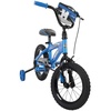 image:imageHuffy Bicycle Company Kids Bike MotoX 14 Gloss Blue 14 inch wheel Quick Connect Assembly