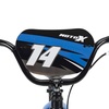 image:imageHuffy Bicycle Company Kids Bike MotoX 14 Gloss Blue 14 inch wheel Quick Connect Assembly