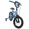 image:imageHuffy Bicycle Company Kids Bike MotoX 14 Gloss Blue 14 inch wheel Quick Connect Assembly