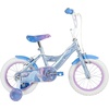 image:imageHuffy Disney Frozen Bike 12 14 16 Kids Bike Ages 39 years Dual Calliper Brakes Removable Stabilisers Adjustable Seat Blue14 Frozen Bike