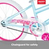 image:imageHuffy Illuminate 20 Girls Bike with Kickstand Light Blue amp Royalbaby Kids Bike Boys Girls Freestyle BMX Bicycle with Training Wheels Kickstand Gifts for Children Bikes 16 Inch Blue