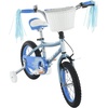 image:imageHuffy Zazzle Girls Bike for Kids with Training Wheels Streamers and BasketLight Blue