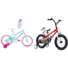 image:imageHuffy Illuminate 16 Bike with Training Wheels amp Royalbaby 14 BMX Freestyle Kids Bike with Water Bottle and Holder