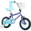 image:imageHuffy Zazzle Girls Bike for Kids with Training Wheels Streamers and BasketPurple