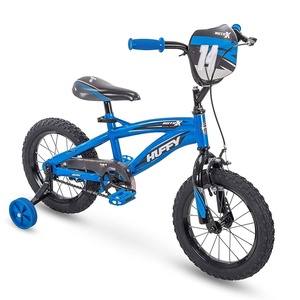 image:imageHuffy Bicycle Company Kids Bike MotoX 14 Gloss Blue 14 inch wheel Quick Connect Assembly