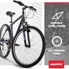 image:imageHuffy Stone Mountain Bike 202426 for MenWomenGirlsBoysMatte Black