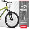 image:imageHuffy Stone Mountain Bike 202426 for MenWomenGirlsBoysMatte Lime