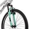 image:imageHuffy Stone Mountain Bike 202426 for MenWomenGirlsBoysMetallic Nickel